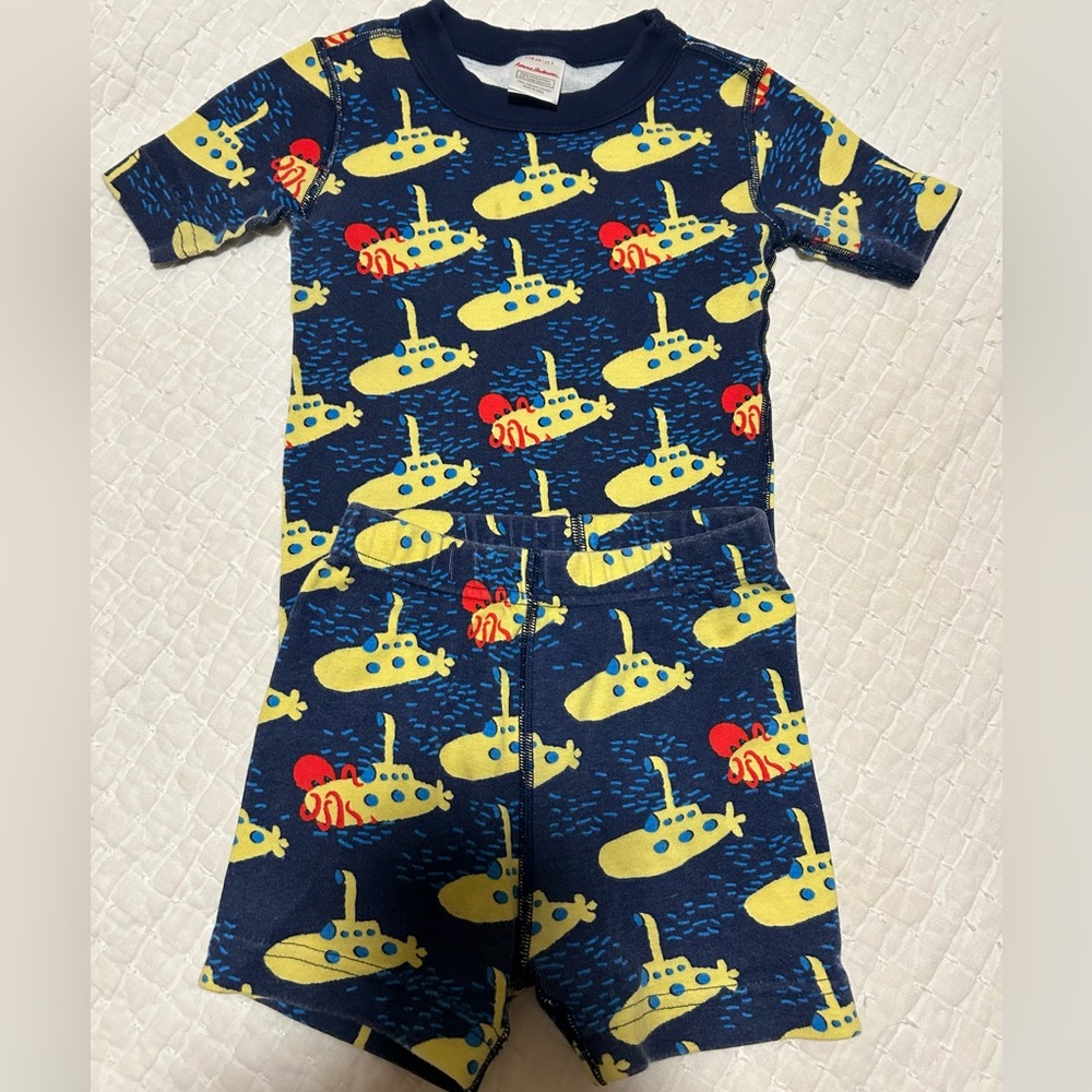 Hanna Andersson Yellow Submarine Pajamas